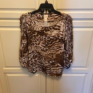 Chico's printed top